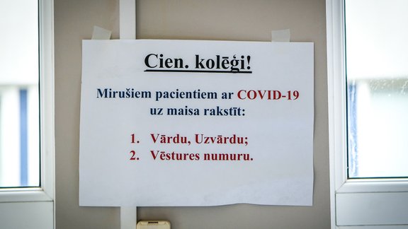 Rīgas Austrumu klīniskās universitātes slimnīcas Toksikoloģijas un sepses klīnika, Covid-19 - 28