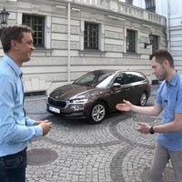 Video: Jānis Vimba izmēģina ietilpīgāko 'Škoda Octavia' versiju