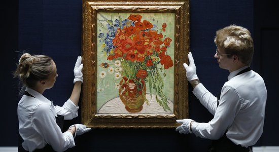 Ķīniešu bagātnieks par 62 miljoniem nopērk van Goga kluso dabu ar magonēm