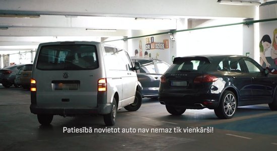 Atklāta pirmā 'ParkoSkola' Latvijā – iespēja bez maksas uzlabot auto novietošanas prasmes