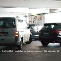 Atklāta pirmā 'ParkoSkola' Latvijā – iespēja bez maksas uzlabot auto novietošanas prasmes