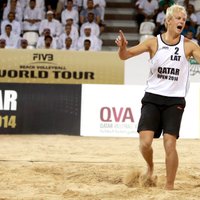 Samoilovs ar Tomu Šmēdiņu Kataras 'Open' iesāk ar divām uzvarām
