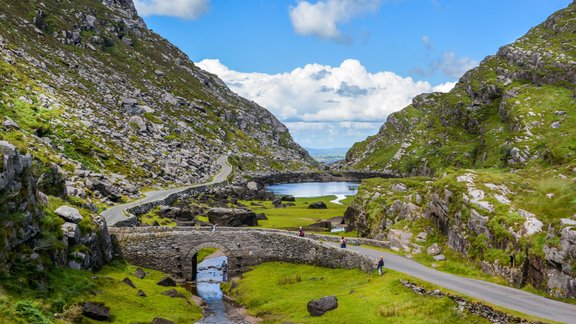 Ring of Kerry, Īrija, ceļš, kalni