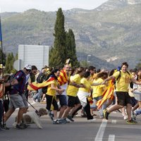 'Katalonijas ceļa' dalībnieki pieprasa neatkarību