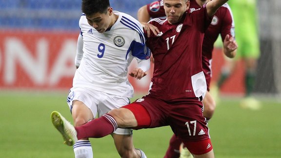 EURO 2016 futbols, kvalifikācija: Latvija - Kazahstāna - 1