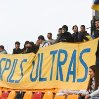 Болельщики-ультрас объявили бойкот "Вентспилсу" — фанатам надоела "своя игра"
