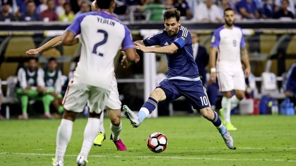 Argentina Lionel Messi, USA DeAndre Yedlin