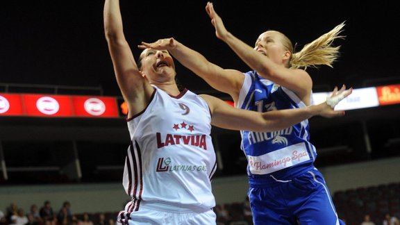 Sieviešu basketbols: Latvija - Somija - 14