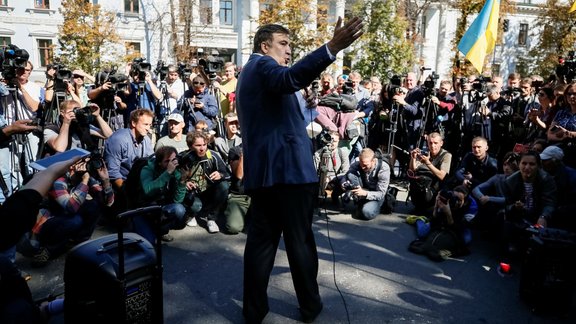 Saakašvili Kijevā organizē protestus pret korupciju - 2