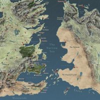 Фанаты создали в интернете карту мира "Игры престолов"