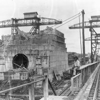 Vēsturiski foto: Panamas kanāla 100 gadus senie būvniecības darbi