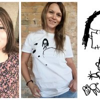 'Meita kļūst atvērtāka!' T krekli ar Kates zīmējumiem palīdzēs autisma rehabilitācijā