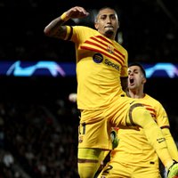 'Barcelona' trillerī uzvar pirmajā UEFA Čempionu līgas ceturtdaļfināla cīņā