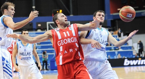 Grieķija 'nenozīmīgā spēlē' uzvar Gruziju