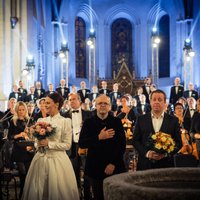 Foto: Ar pirmatskaņojumu Baltijā noslēdzies Starptautiskais garīgās mūzikas festivāls