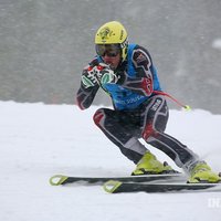 Kalnu slēpotājam Zvejniekam piektā vieta Zviedrijas čempionāta milzu slaloma sacensībās