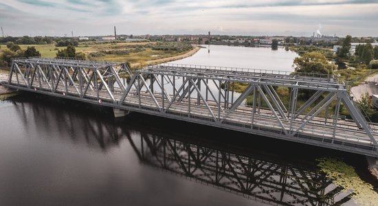 ФОТО. Для улучшения военной мобильности реконструирован мост на Кундзиньсале