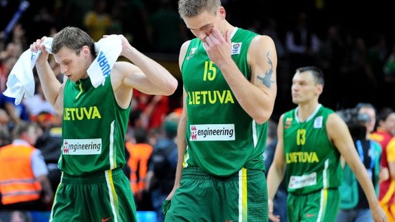 EČ baskebolā: Lietuva - Maķedonija - 60