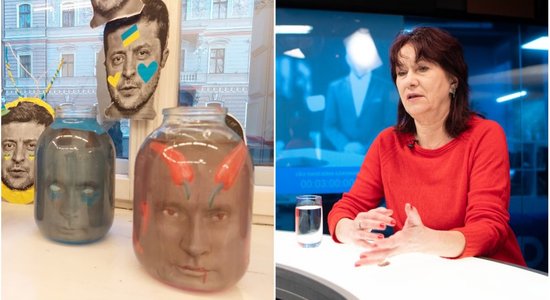 Mākslinieki 'ieskābēto Putinu burkā' plāno izrādīt Rīgas mikrorajonos