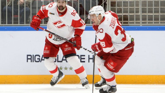 Hokejs, KHL spēle: Rīgas Dinamo - Spartak - 39