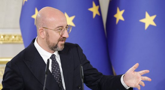 Mišels: ES valstis vienojušās par 50 miljardu eiro atbalstu Ukrainai