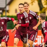 Latvijas U-21 futbolisti pārsteidz ar uzvaru pret Turciju