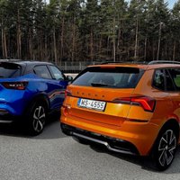 Video: Vienāda jauda, atšķirīgas pieejas – 'Škoda Kamiq' pret 'Nissan Juke'