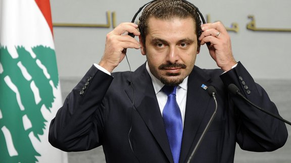 Lebanese Prime Minister Saad Hariri, Libāna premjers