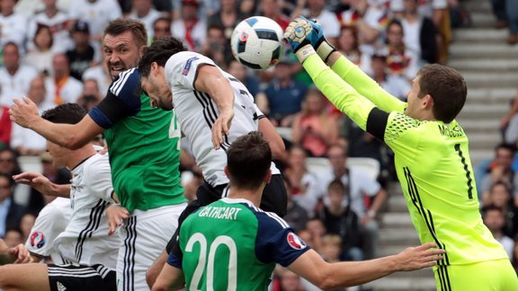 Futbols, Euro 2016: Ziemeļīrija - Vācija - 2