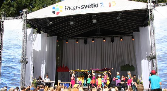 В честь Праздника Риги пройдут концерты в центре города и микрорайонах