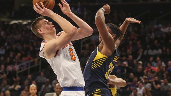 Basketbols, NBA spēle: Knicks - Pacers