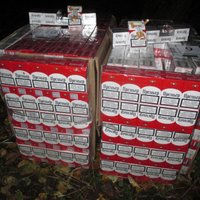 Robežsargi Daugavpils novadā notver piecus cigarešu kontrabandistus