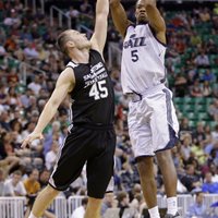Bertāns NBA Vasaras līgas spēlē laukumā dodas 'Spurs' pamatsastāvā