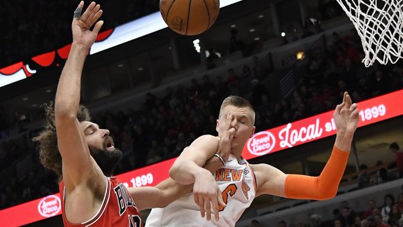 Basketbols, NBA spēle: Knicks - Bulls