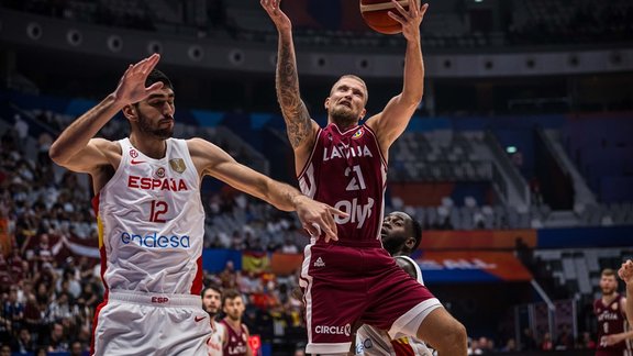 Basketbols, Pasaules kauss: Latvija - Spānija - 13