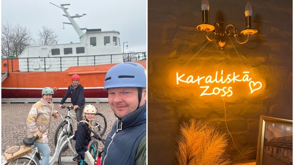 Kā dienas laikā Ventspilī "nobraukt kalorijas" un tās no jauna atkal gardi uzņemt