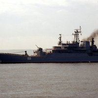 Netālu no Latvijas krastiem pamanīti divi Krievijas bruņoto spēku kuģi