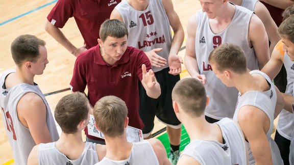 Latvijas U-20 basketbola izlase pret Igauniju - 55