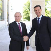 Foto: Sočos notikusi Putina un Asada tikšanās