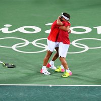 Nadals ar Lopesu izcīna Rio zelta medaļas tenisa dubultspēlēs