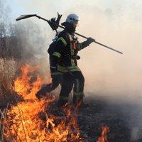 Jēkabpils novadā dzēsts plašs kūlas ugunsgrēks 