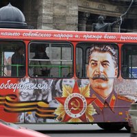 Pilsētas līnijas: на автобусах Риги портрета Сталина не будет