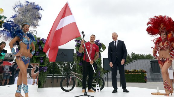 Rio olimpiskās spēles. Latvijas sportistu pavadīšana - 35