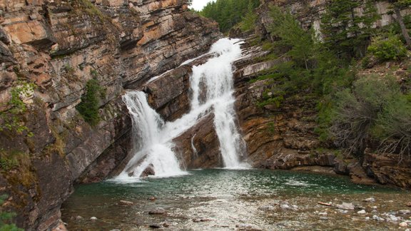 Cameron Falls, Kanāda, ūdenskritums