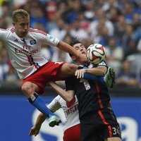 Rudņevs nepiedalās HSV komandas zaudējumā pret 'VfL Wolfsburg'