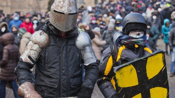 Ukraine. Protesters