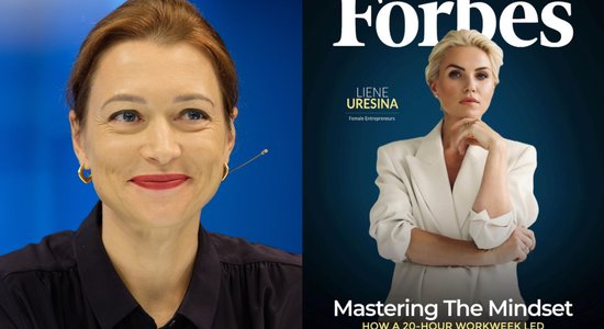 Spriņģe atmasko influenceri Uresinu, kura lepojas ar sevi uz 'Forbes' vāka