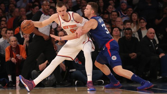 Basketbols, NBA spēle: Knicks - Clippers