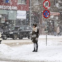 Oranžais brīdinājums: Rīgai tuvojas kārtējais sniegputenis