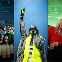 Foto: Rīgā publiku uzkarsē rokgrupa "Thirty Seconds to Mars"